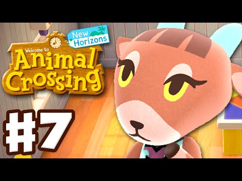 Crafting with Pashmina! Loan Repaid! - Animal Crossing: New Horizons - Gameplay Walkthrough Part 7