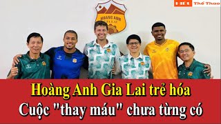 TIN BÓNG ĐÁ VIỆT NAM: CLB HOÀNG ANH GIA LAI QUYẾT ĐỊNH TRẺ HÓA - CUỘC THAY MÁU CHƯA TỪNG CÓ screenshot 5