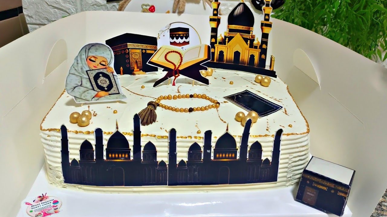 Торт на 40 персон для самого прекрасного события. Пусть ваша умра будет принята благосклонно. Бес...