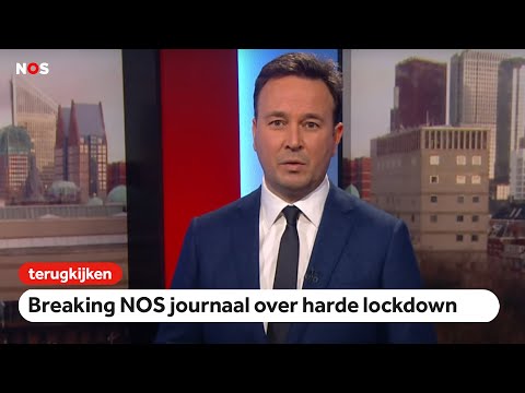 LIVE: breaking NOS journaal over harde lockdown