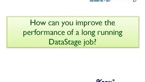 DataStage Interview Questions and Answers | Part 5 | How to improve performance of Datastage job