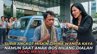Poor Minibus Driver Insulted by Wealthy Female Boss... When Her Child Is Kidnapped, a Big Secret ...