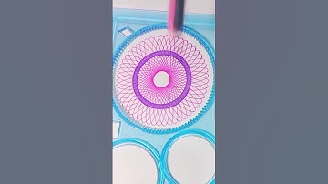 amazing spirograph #spirograph #satisfying #art #asmr #shorts #tiktok