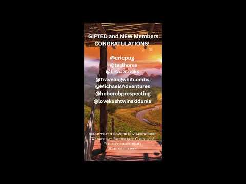 Gifted and New Members Congratulations Shoutouts