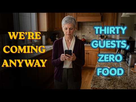 My Daughter-in-Law Texted: “We’re Hosting My Mom’s Birthday at Your House—30 Guests”