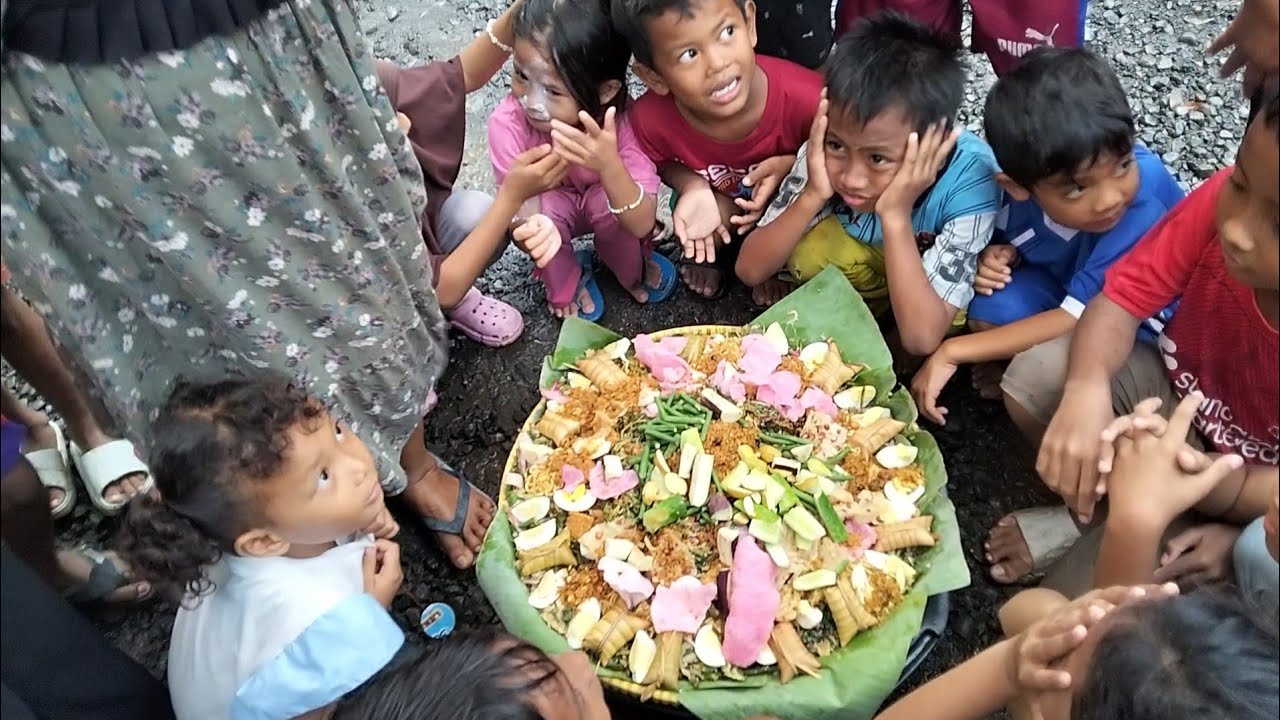 Masak besar !! acara 7bulanan - calon cucu Bulik Adminah