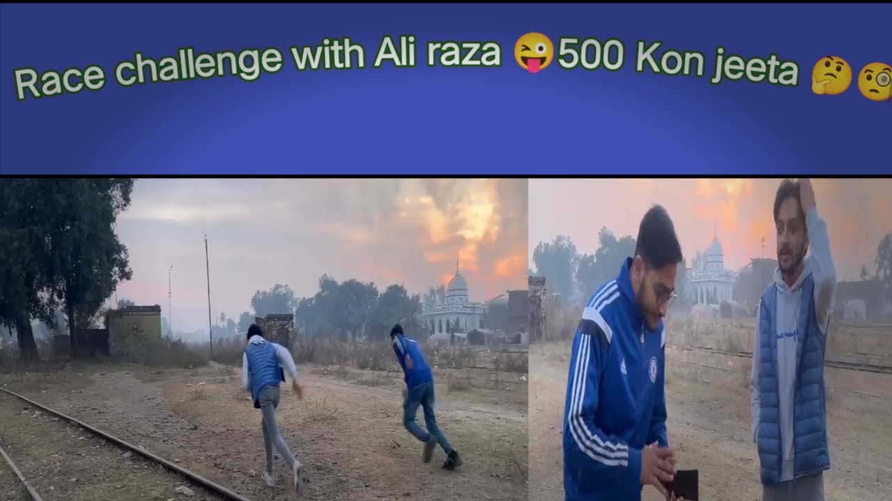 Ali Raza Rac Race challenge with Ali raza ️ - YouTube