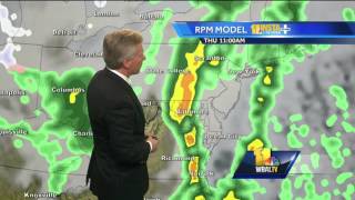 Breezy Wednesday evening ahead
