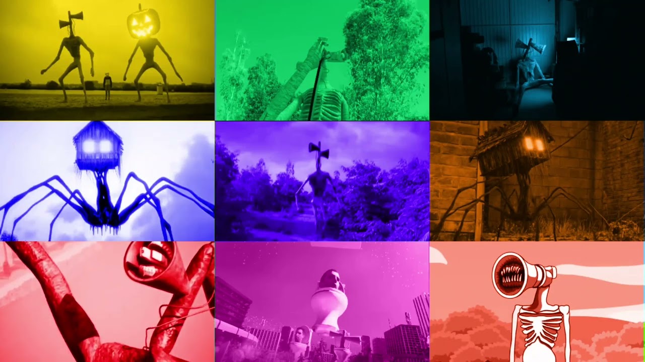 Scary SirenHead Dance But It’s Funny 😂👻  #coffindance #sirenhead 