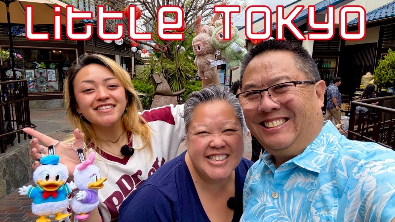 Tour of LITTLE TOKYO Los Angeles - Food, Shopping and MORE!