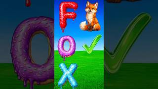 🦊 99% People Can't Solve This FOX Puzzle! 😱 #shorts #fouryou #alphabets