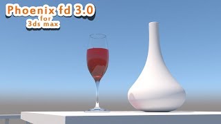 3ds max2016:Phoenix fd 3.0 basic.