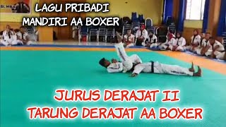 Jurus DERAJAT II //TARUNG DERAJAT AA BOXER//POMNAS 2022// LAGU PRIBADI MANDIRI// GARANG TERBARU