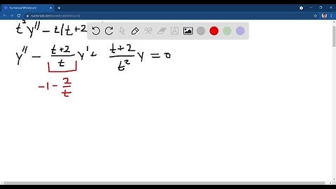 Use Abel’s formula (Problem 20) to find the Wronskian of a fundamental set of solutions of the give…