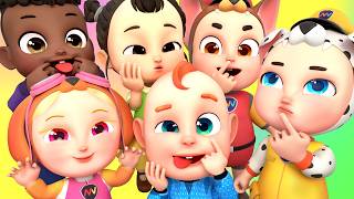 Baby's No Laughing Challenge | Emotions Song for Kids | Rosoo Nursery Rhymes &amp; Kids Songs