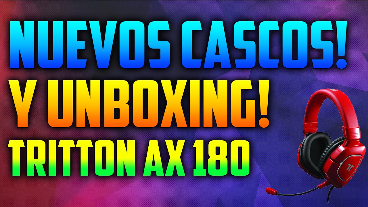 MIS NUEVOS CASCOS!!! UNBOXING TRITTON AX180 | byIrda