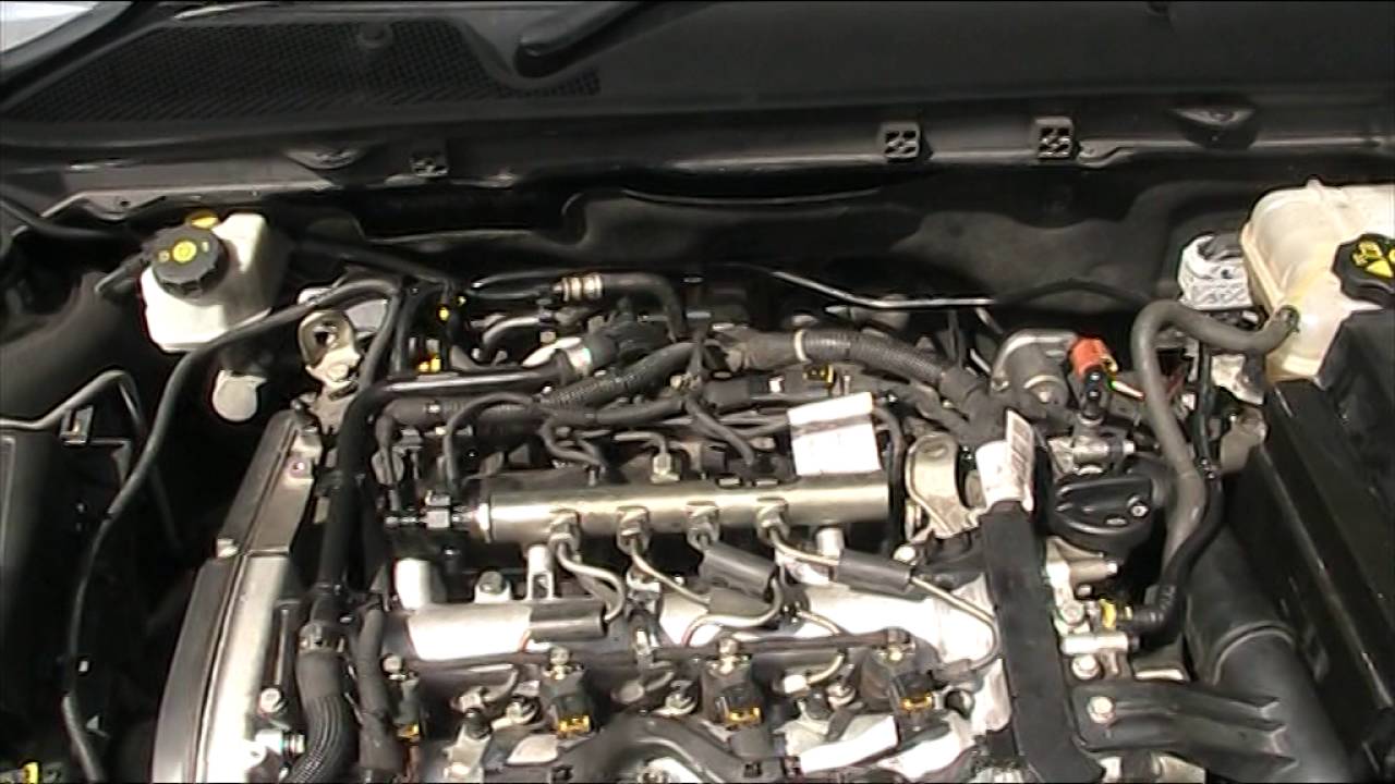vauxhall insignia a20dth rebuilt engine fitted and running sweet - YouTube