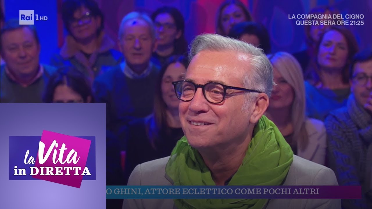 L'intervista a Massimo Ghini - La vita in diretta 21/01/2019