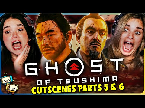 GHOST OF TSUSHIMA: DIRECTOR'S CUT ALL CUTSCENES (Parts 5 & 6) REACTION! | Iki Island DLC