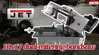 JET 10x17 dual mitering bandsaw (NOW 10x18)