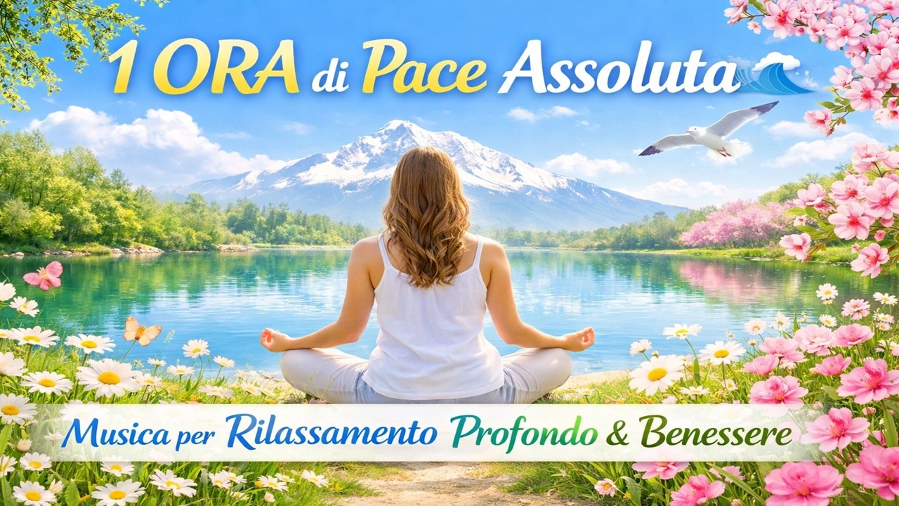 1 ORA di Pace Assoluta 🌊 Musica per Rilassamento Profondo e Benessere ...