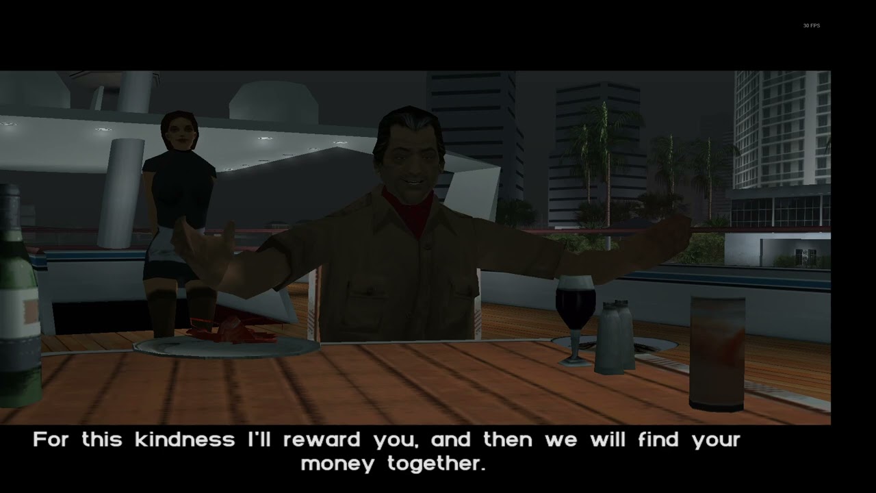 GTA: Vice City (2002) - "Treacherous Swine" (Full Cutscene) (1080p with English Subtitles)
