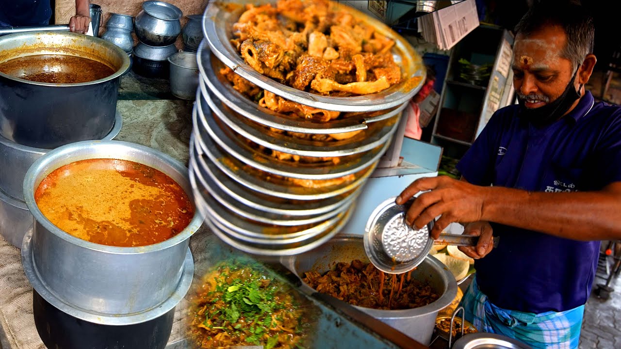 நாவிற்கு உயிர் தரும் அதிகாலை அசைவ வேட்டை    Hotel Tharik Military- Karthiks view