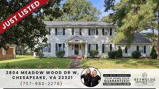 Colonial Charm with .75 Acre | 2804 Meadow Wood Drive W Reynolds EmpowerHome Team Hampton Roads