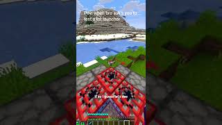 too much tnt 💀 #minecraft #minecrafthumor #minecraftcreators #minecrafttutorial