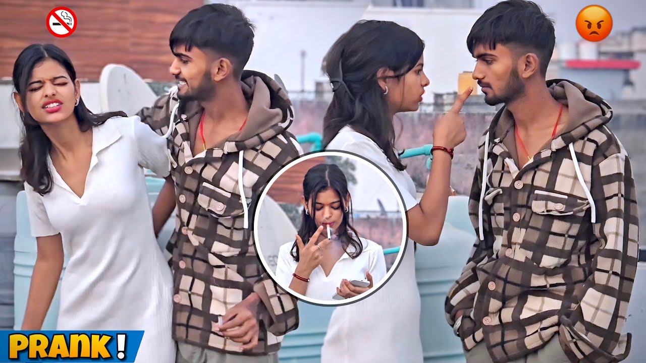 SMOKING PRANK ON RAHUL 😱 | ये क्या कर दिया 🥹 happy vlogger 