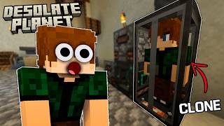 Fiz um CLONE PARA QUEBRAR O HARDCORE!!! - Minecraft Desol...