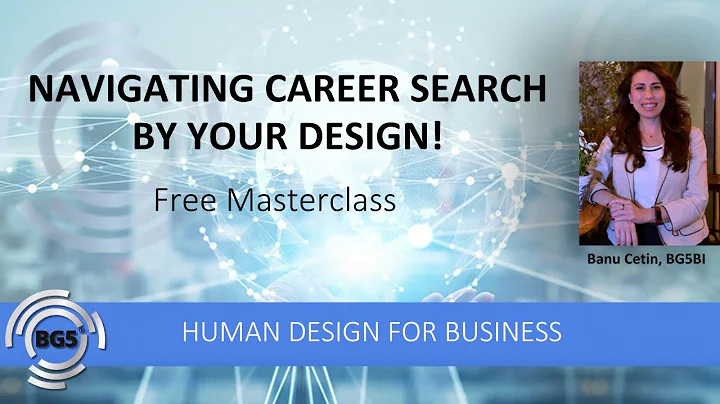 Navigating Career Search by Your Design! - Free Masterclass