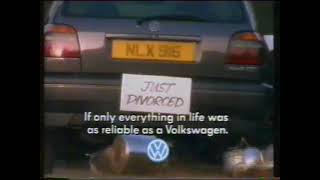 Volkswagen Golf GTi (Mk3) car advert - Broadcast 24th November 1993 (UK)