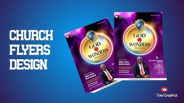 A church flyers Design on Corel draw#churchflyers #Timigraphics