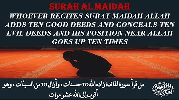 [5] SURAH AL-MAIDAH سورة المائدة #quran #quransurah #surahalmaidah #suratalmaidah #almaidah #almaida
