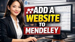 How to ADD a WEBSITE to Mendeley (Step by Step)