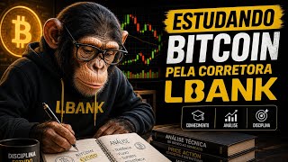 Estudando BTC pela corretora LBank 🚀📈 17/06/2026