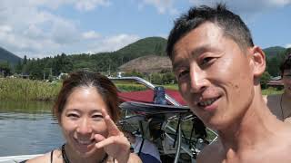 燦25.21【wakevlog】90馬力で木崎湖セッション さらに新しい出会いが