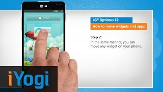 How to move widgets and apps in LG® Optimus L9 screenshot 4