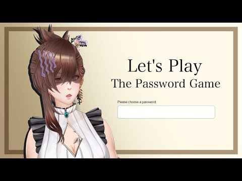 [ PassGame ] Password Teraman?? | VTUBER ID