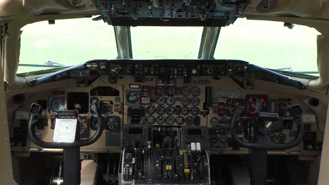 On board the displayed McDonnell Douglas MD-82 S5-ACC at Maribor Airport