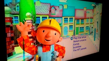 Bob the builder live DVD menu walkthrough