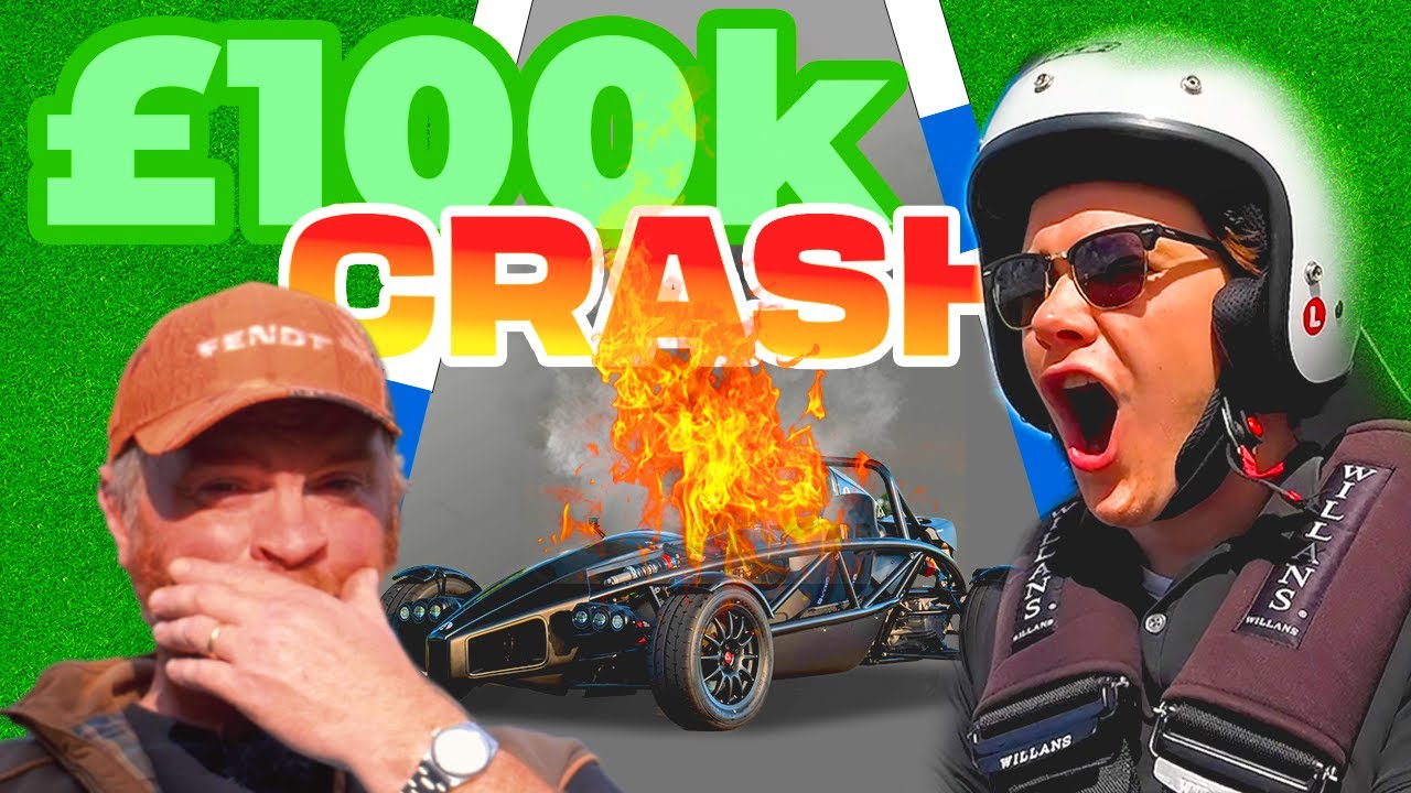 We Rented A Race Track and I CRASHED My Boss's Ariel Atom Race Car!!
