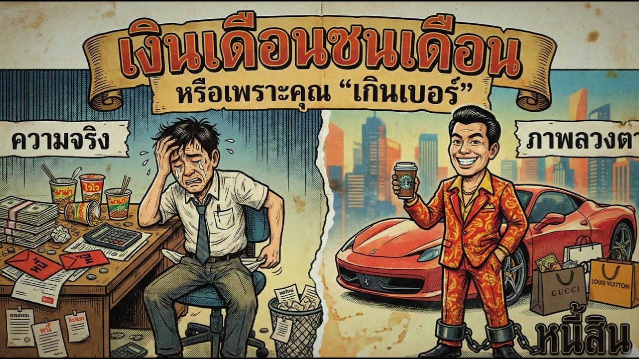 เงินเดือนชนเดือน แก้ยังไง? | เลิกนิสัย 