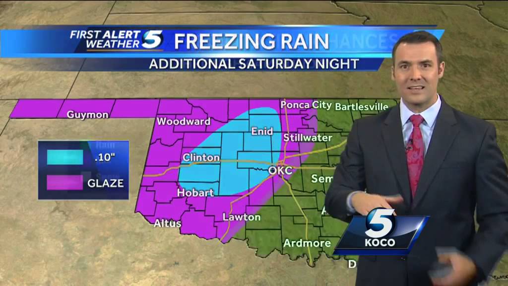 Forecast: More freezing rain tonight - YouTube