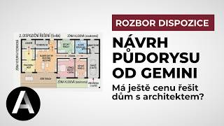 Ušetřete desítky tisíc za architekta při návrhu rodinného domu! | ROZBOR DISPOZICE