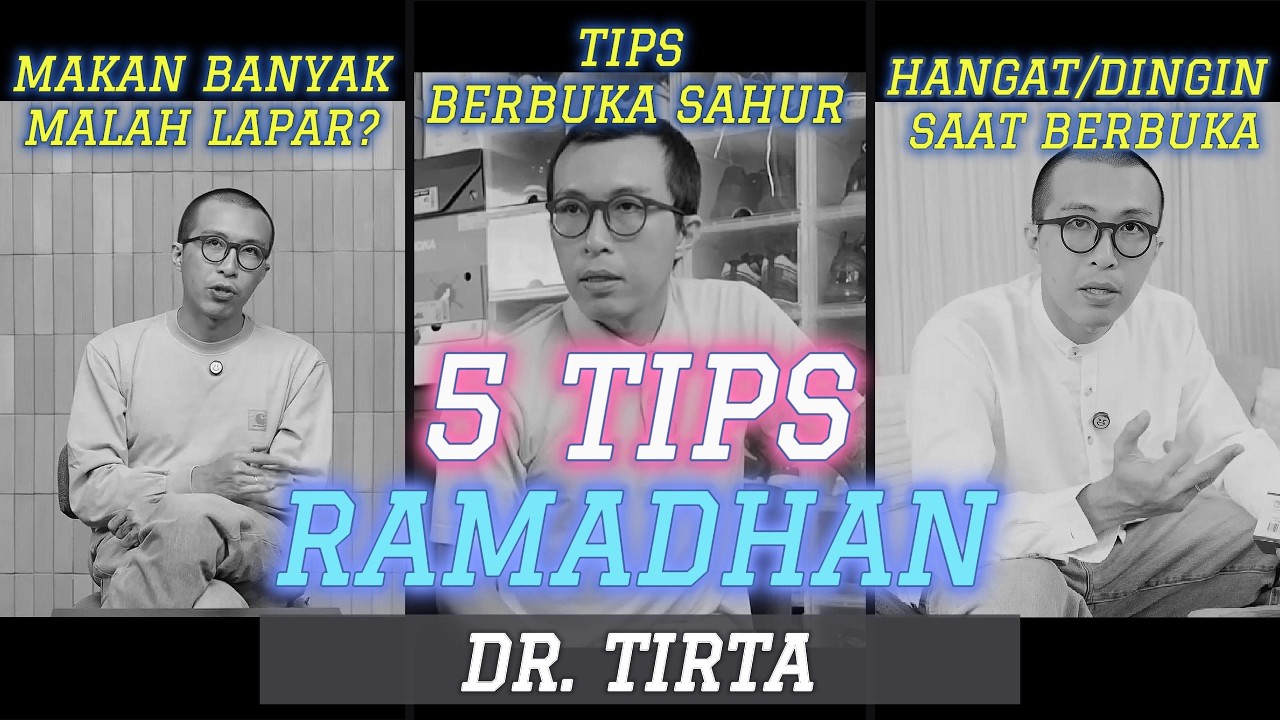 Gaperlu Skroll ❌ Ini 5 TIPS RAMADHAN Dr.Tirta