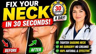 After 60? Fix Your “Turkey Neck” in 30 Seconds a Day (No Creams, No Surgery) | Doctor Laura Chen
