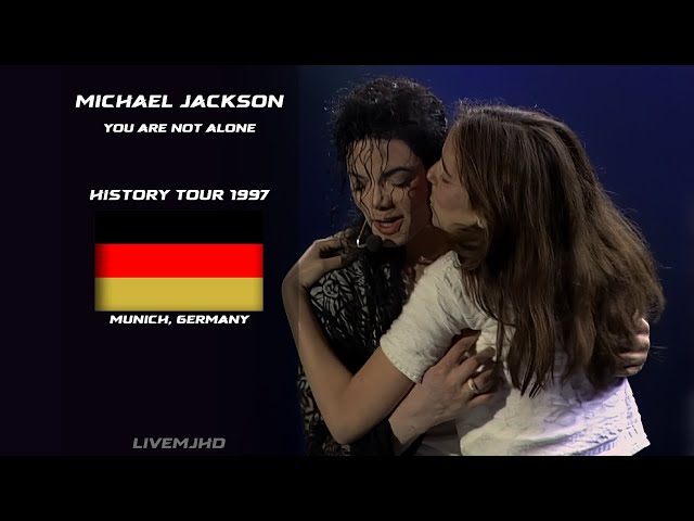 Michael Jackson - You Are Not Alone - Live Munich 1997 (2025 4k