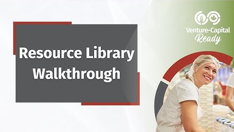 Resource Library Walkthrough